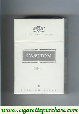 Carlton Premium Blend Silver cigarettes